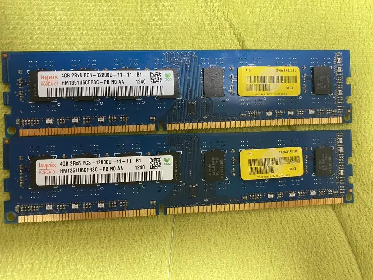 4gb ram 2개